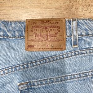 Vintage 550 Levi’s jeans